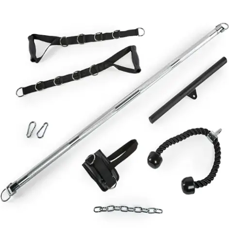 Station de musculation poulie double ATX 2 x 90 kg pour home-gym - vue 15