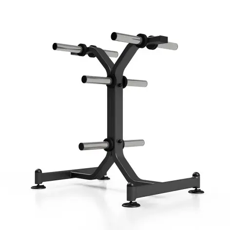 Arbre de rangement à disques olympiques 800 kg max - vue 3