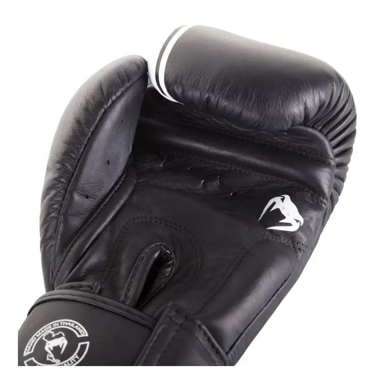 Gants de Boxe Venum Bangkok Spirit - Cuir Nappa - Noir