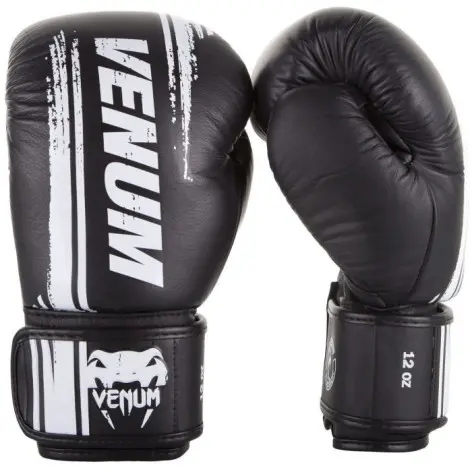 Gants de Boxe Venum Bangkok Spirit - Cuir Nappa - Noir - vue 3