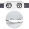 Ceinture de massage dorsal sans fil avec bande velcro - vue 3