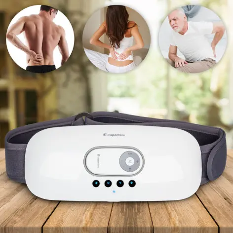 Ceinture de massage dorsal sans fil avec bande velcro - vue 6