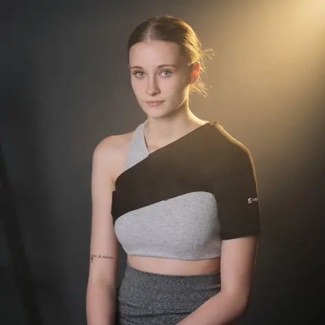 Bandeau enveloppant chauffant et rafraîchissant pour épaules - vue 3