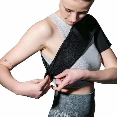 Bandeau enveloppant chauffant et rafraîchissant pour épaules - vue 2