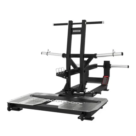 Belt squat professionnel à charge libre - vue 3