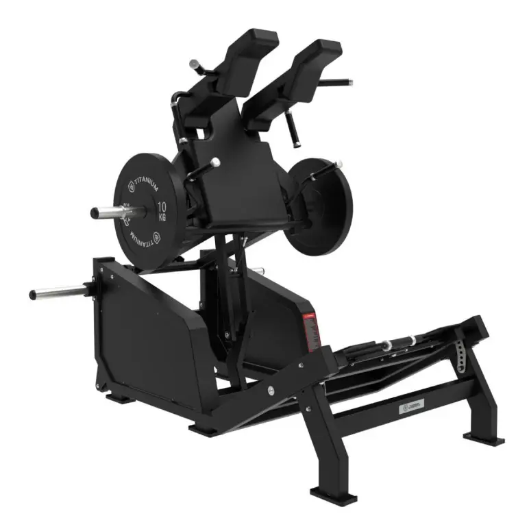PLate loaded calf squat machine - Appareil à charge libre