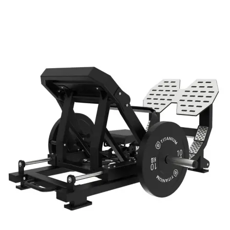 Hip thrust machine à charge libre - vue 3