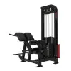 Machine hyperextension lombaire charge guidée