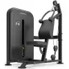 Ab crunch machine à charge guidée