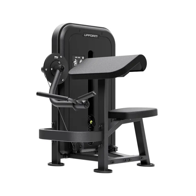 Biceps curls machine à charge guidée