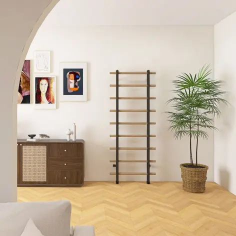 Espalier en bois avec cadre en acier à fixation murale pour entraînement fonctionnel - vue 5