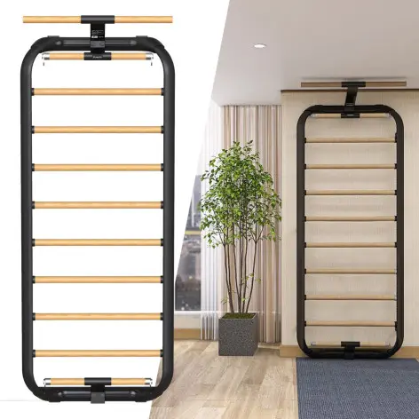 Espalier en bois de hêtre et acier design pour fitness - vue 2