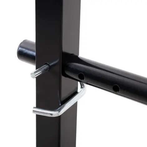 Half Rack de musculation avec poignées à dips - vue 9