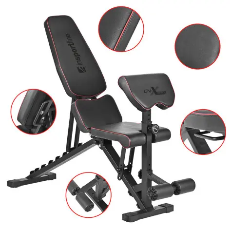 Banc de musculation réglable et pliable - vue 2