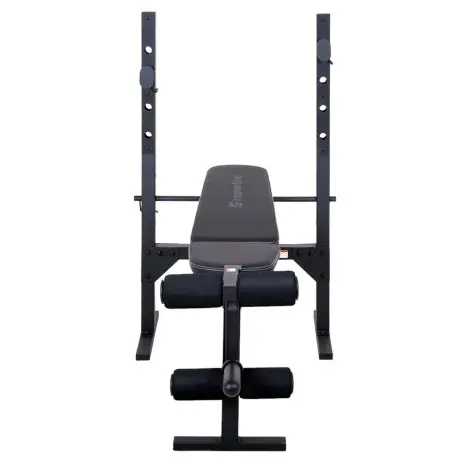 Banc de musculation avec chandelles et option leg curl extension - vue 4