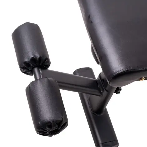 Banc de musculation avec dossier réglable et rouleaux de blocage pour abdominaux - vue 5