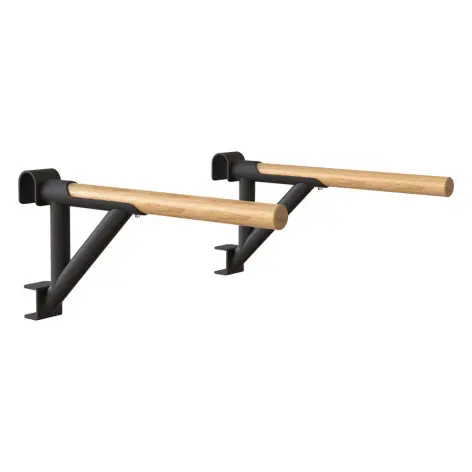 Paire de poignées à dips pour espalier de fitness - vue 2