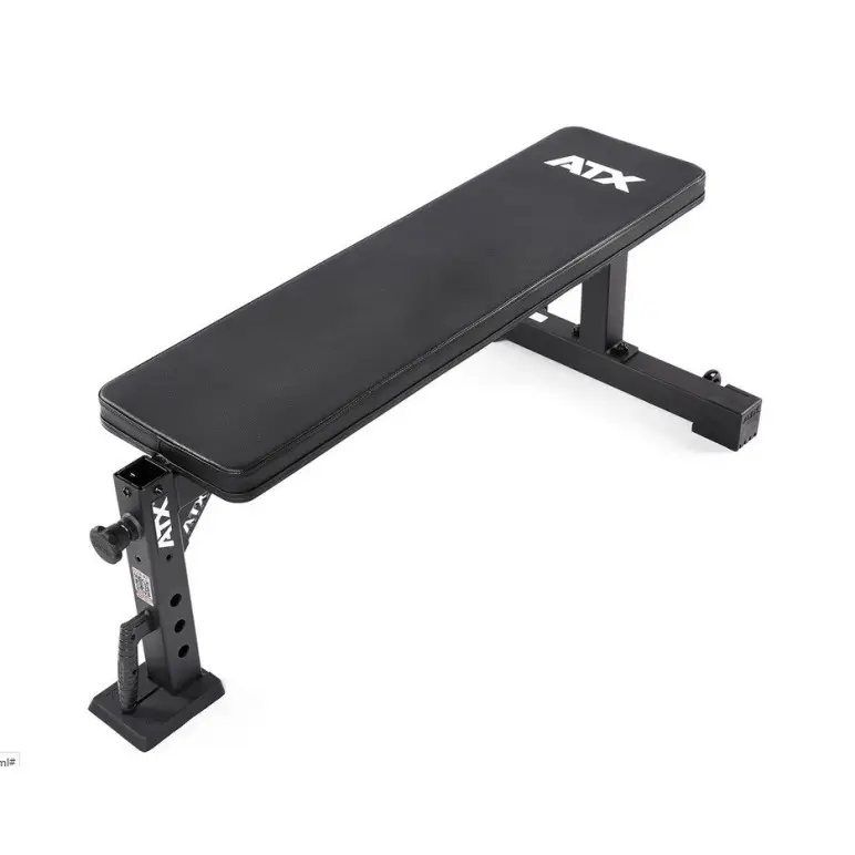 Banc plat de musculation avec support à options ATX - vue 1