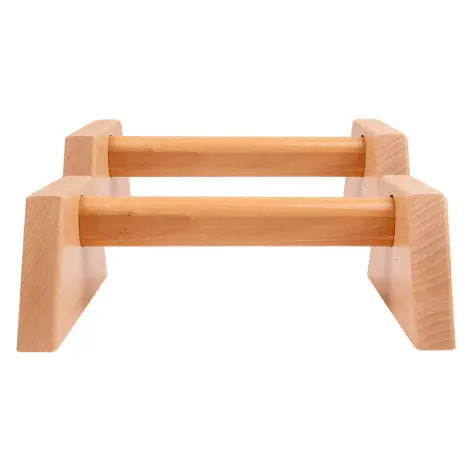 Paire de Parallettes en bois 30 cm / 35 cm ou 40 cm - vue 2