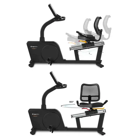 Vélo d'appartement semi allongé avec écran connecté - vue 4