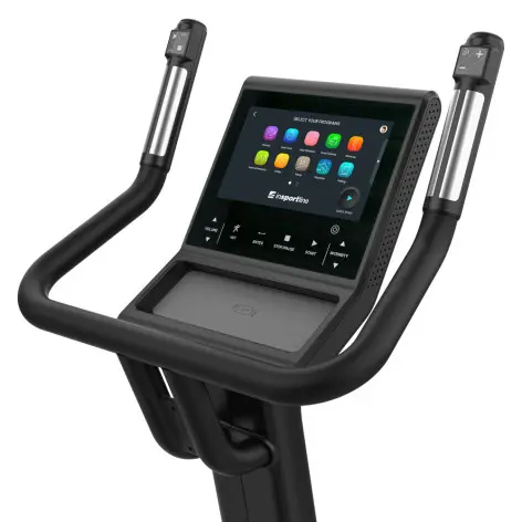 Vélo de cardio-training professionnel avec écran LCD connecté - vue 4