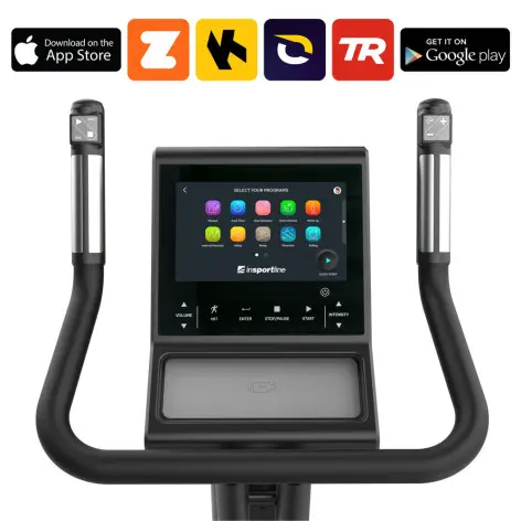 Vélo de cardio-training professionnel avec écran LCD connecté - vue 6