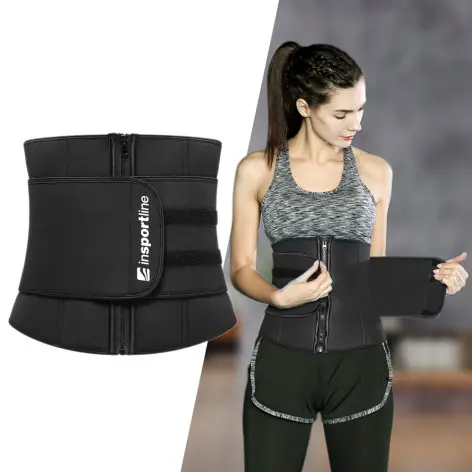 Corset de fitness avec zip de fermeture - vue 9