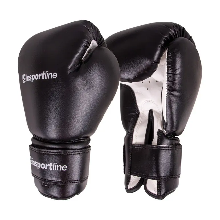 Gants de boxe noirs