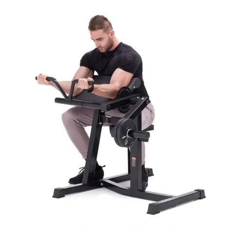 Machine Biceps/Triceps Curl à charge libre pour entraînement en home-gym - vue 7
