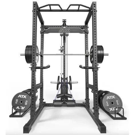 Rack à squat ATX fitness avec station à poulie - vue 5