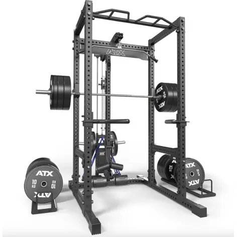 Rack à squat ATX fitness avec station à poulie - vue 6