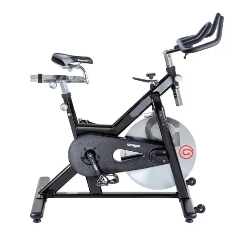 Vélo de spinning professionnelle avec maxi roue d'inertie 24 kg - vue 2