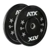 Pack barre de musculation et 100 kg de bumper plates ATX - vue 2