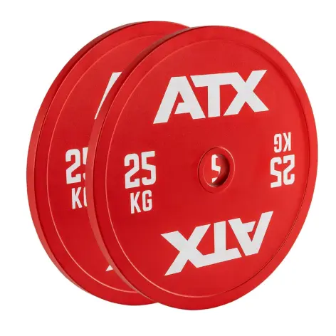 Pack spécial IPF - Barre de Powerlifting - 160 kg de poids de musculation calibrés - Verrou de serrage - vue 2