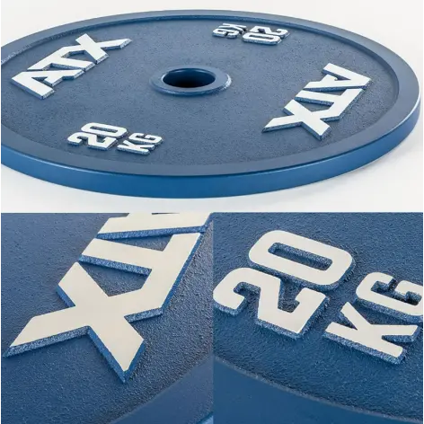 Pack spécial IPF - Barre de Powerlifting - 160 kg de poids de musculation calibrés - Verrou de serrage - vue 4