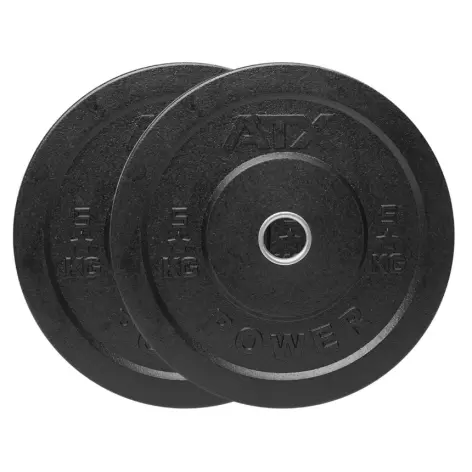 Set économique de 100 kg de poids Bumpers Plates et Barre de musculation - vue 6