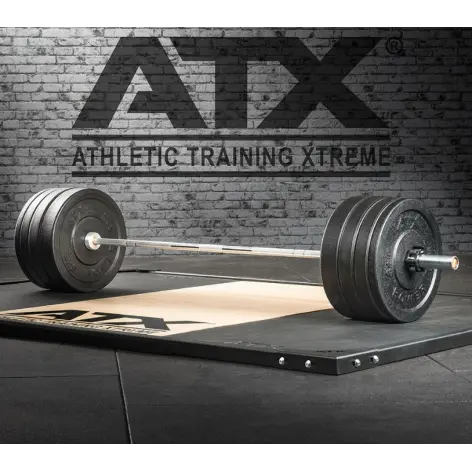 Set économique de 100 kg de poids Bumpers Plates et Barre de musculation - vue 11