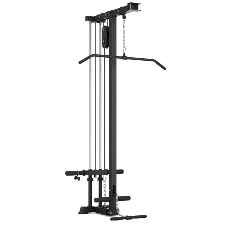 Option poulie haute et basse pour exercice de tirage multiples.