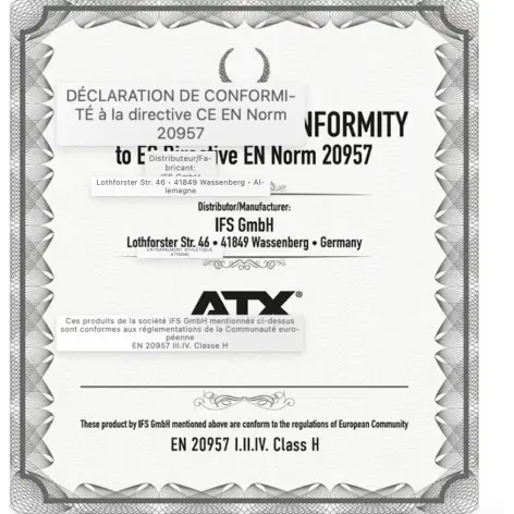 Option poulie pour rack à squat ATX à charge guidée - vue 14