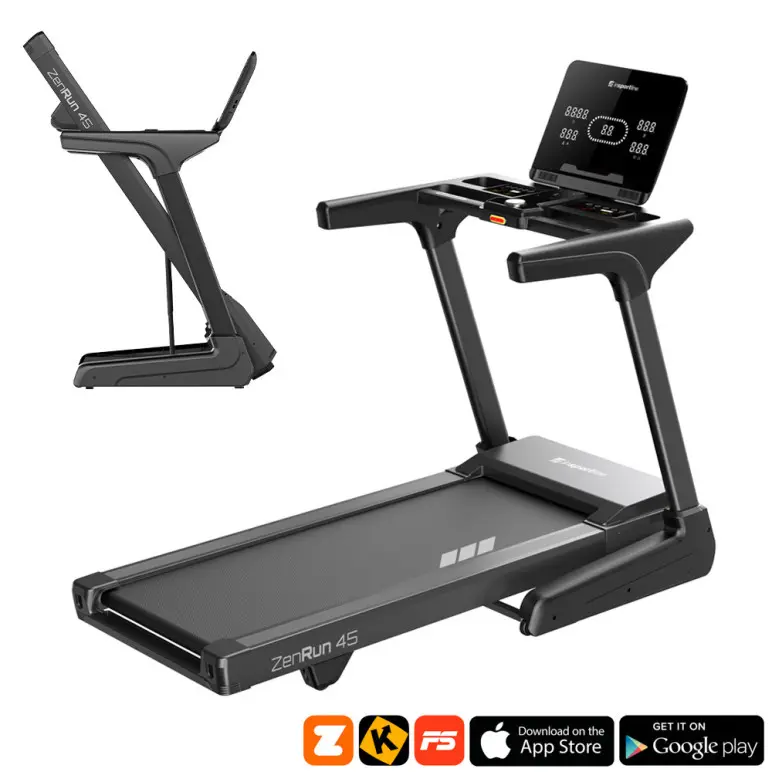 Tapis de course connecté et pliable