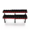 Rack professionnel complet avec haltères 5 à 32,5 kg - vue 3