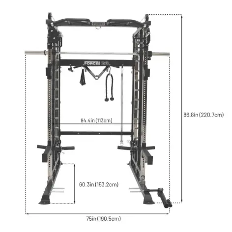Machine polyvalente de musculation - vue 25