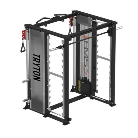 Station rack multi-équipé de musculation - vue 3