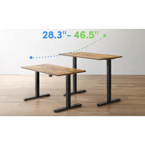 Bureau Assis - Debout réglable en hauteur compatible avec tapis de marche - vue 2
