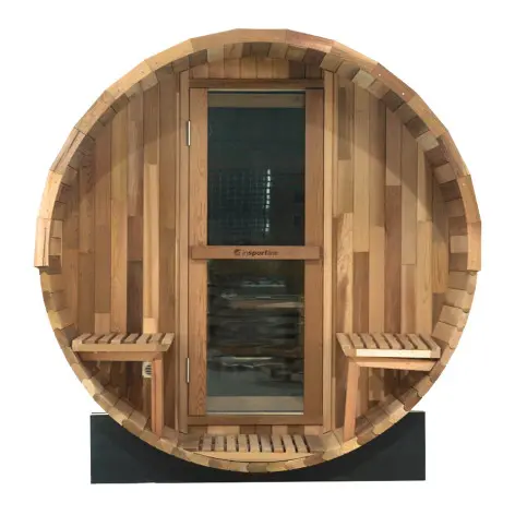 Sauna d'extérieur en bois de cèdre - vue 2