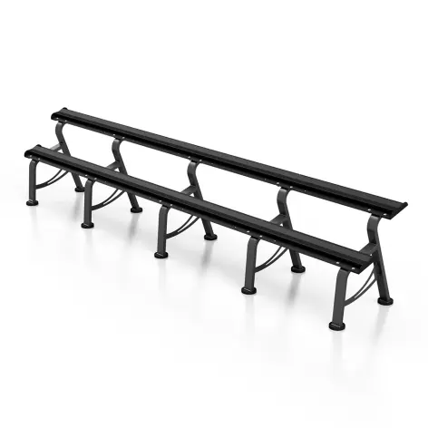 Rack professionnel d'haltères 440 cm pour salles professionnelles