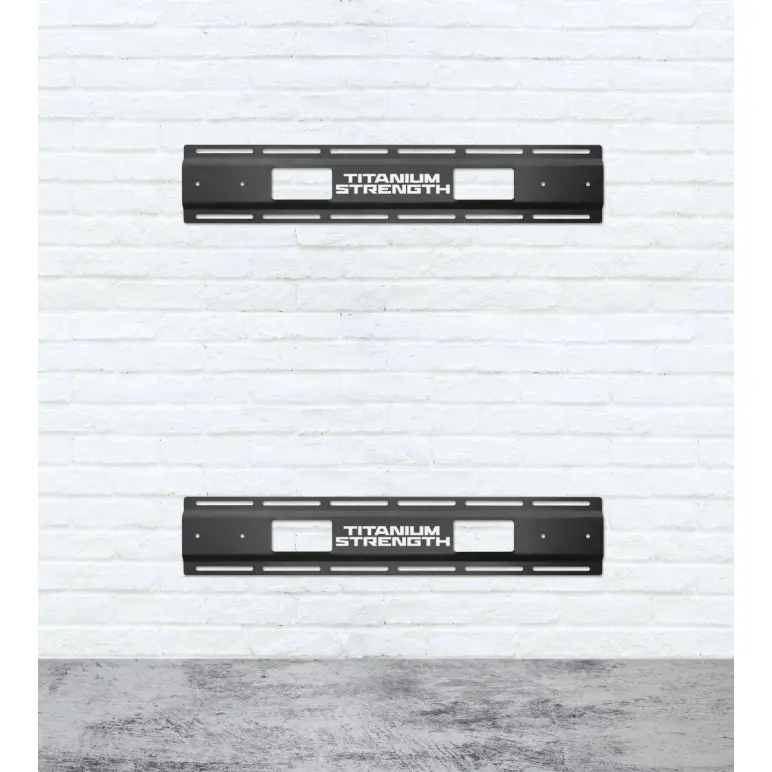 rails fixation pour half rack mural