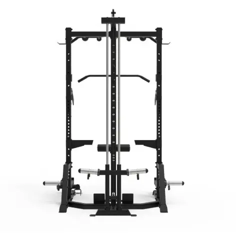 rack à squat multi-équipé de musculation pour homegym - vue 6