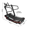 Tapis de course incurvé avec résistance réglable - vue 13
