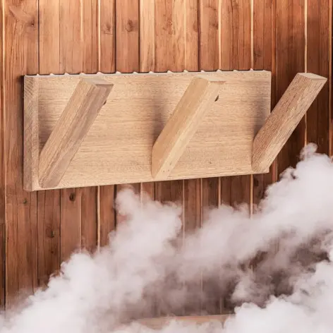 Porte-manteau sauna - vue 3